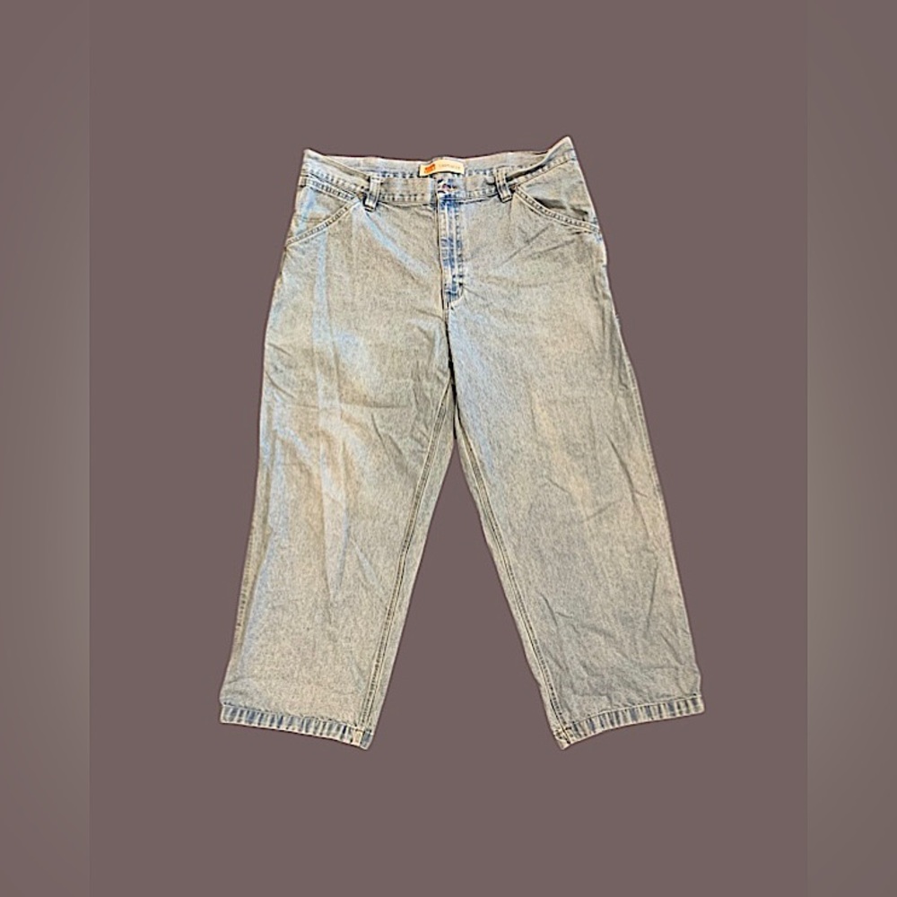 Route 66 CARPENTER Jeans Men’s 40x30 Blue Jeans Relaxed Fit Straight Leg - Picture 2 of 5